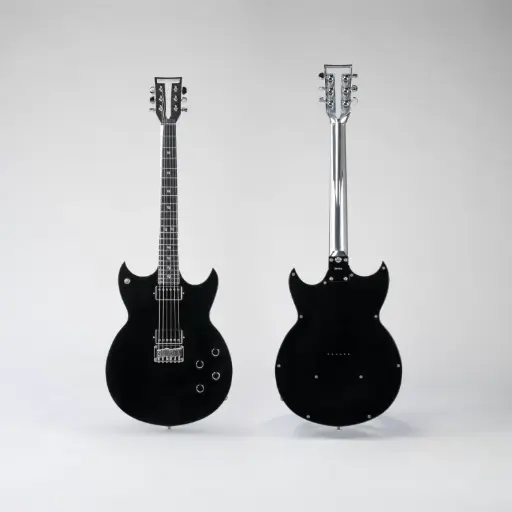 AluTone Resona – Anodized Black / Polished Aluminum